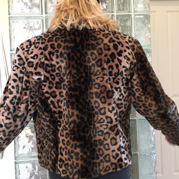 New Port News Styleworks leopard print jacket - Picture 3 of 4